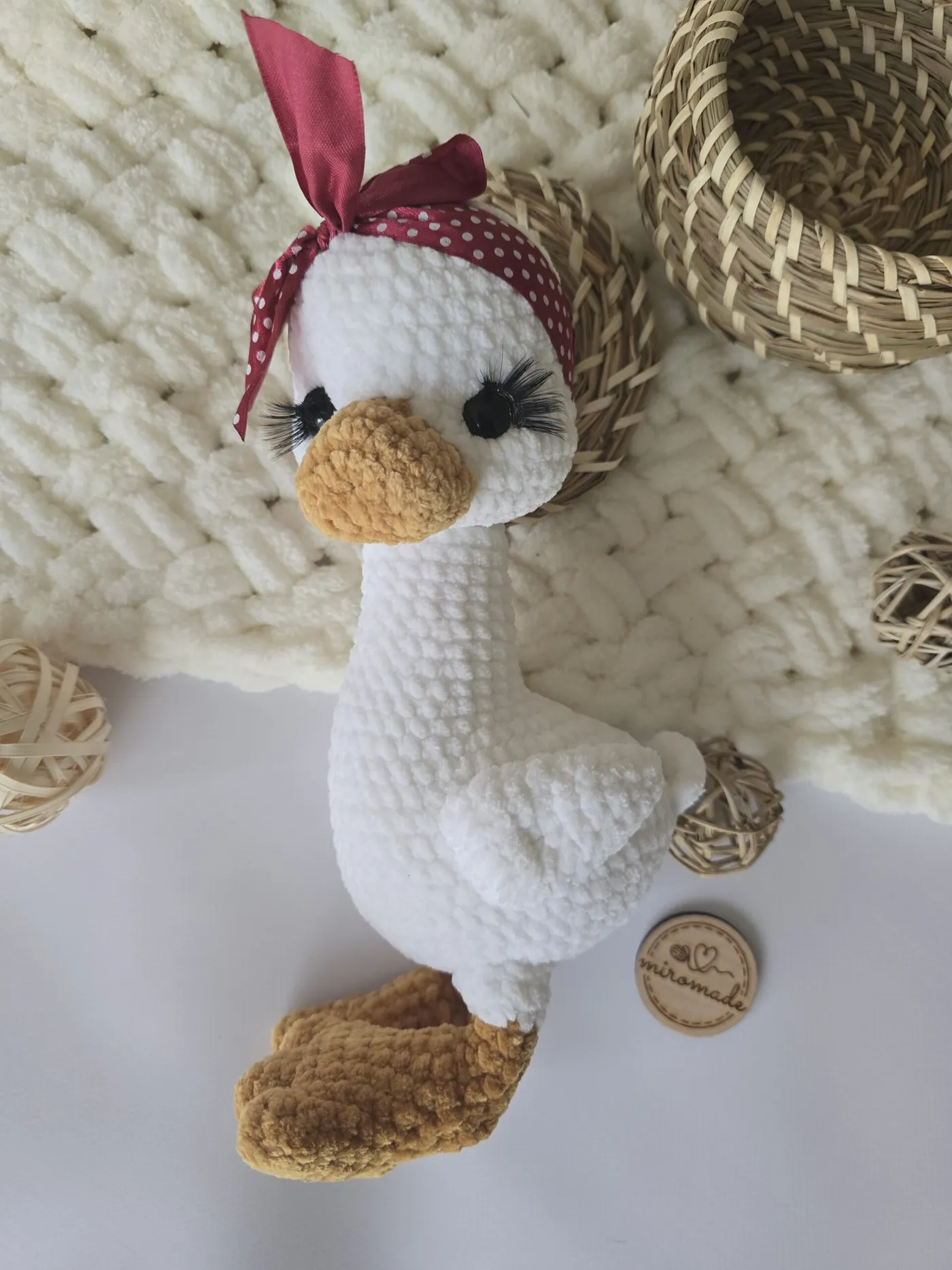 Häkeltier Ente – Handgemachtes Spielzeug
