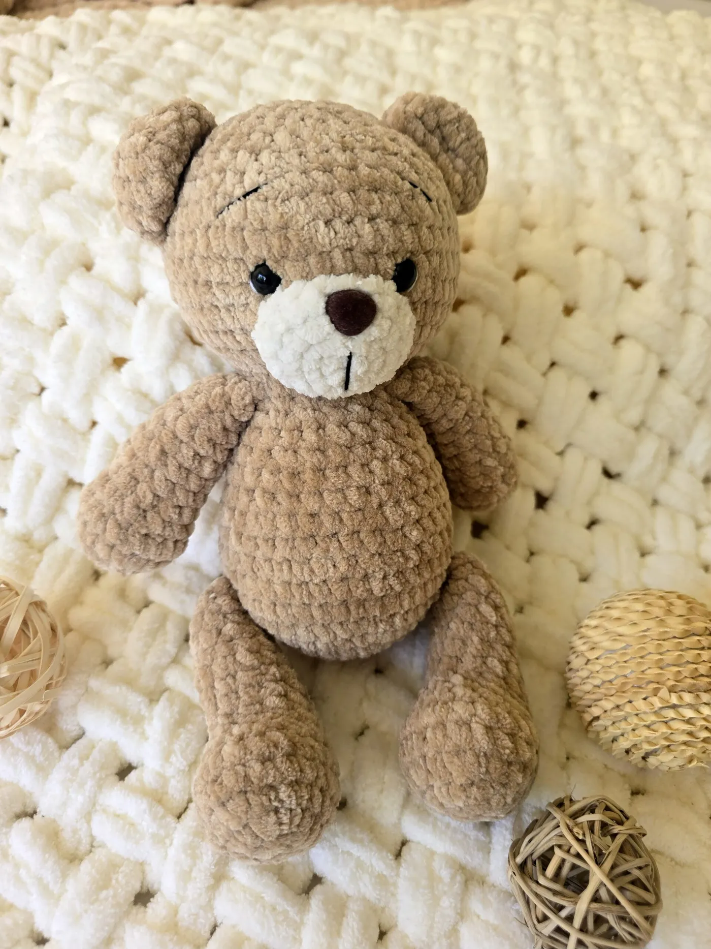 Teddybär Kuscheltier Handgemacht